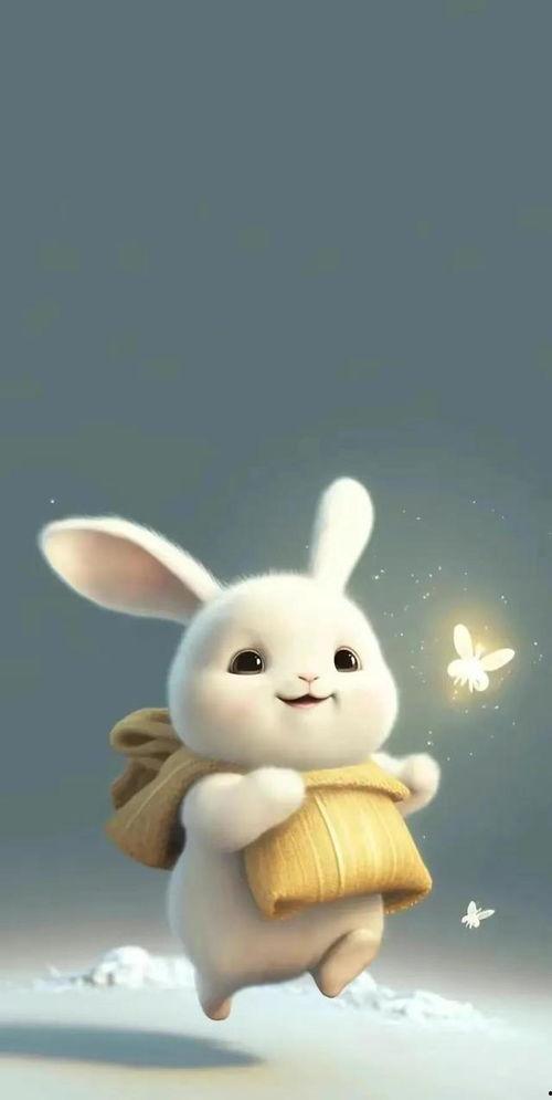 可爱兔子视频,兔子视频里的温馨时光