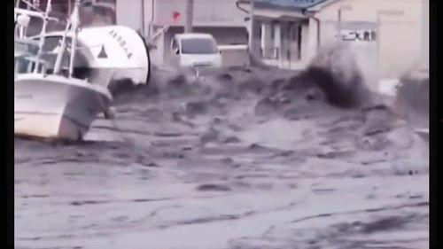 日本海啸视频,日本海啸惊心动魄现场纪实