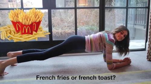 在家做的减肥运动视频,跟随视频轻松塑形