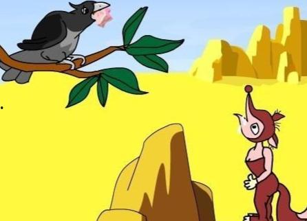 乌鸦和狐狸的故事视频