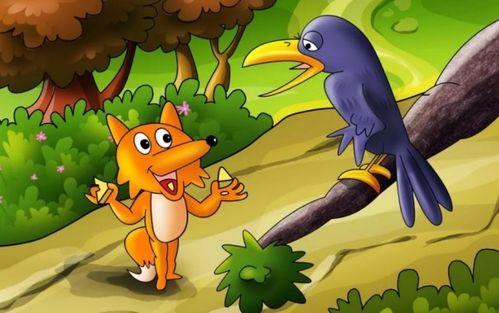 乌鸦和狐狸的故事视频