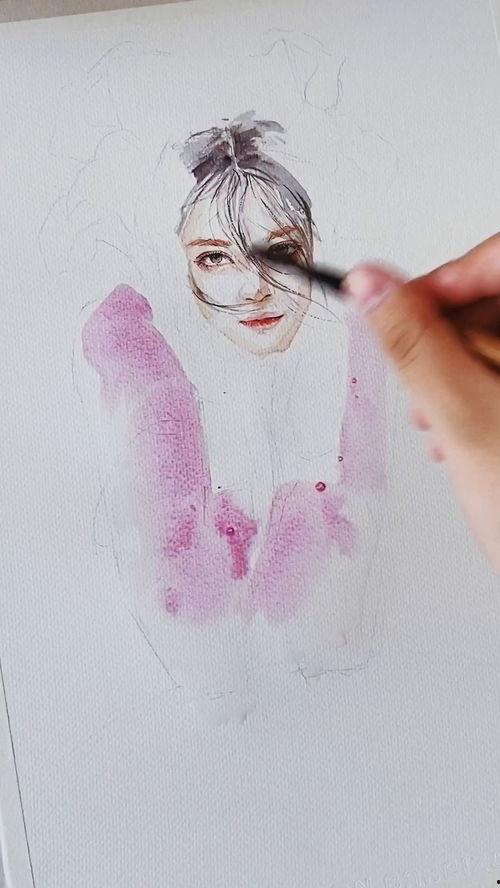 画的视频,艺术与生活的完美融合